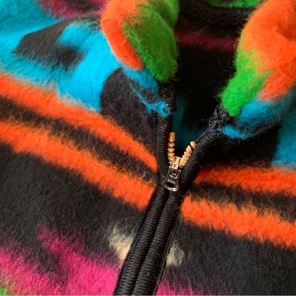 Vintage: Handmade Southwestern Blanket Shacket (Rare) - Picture 3 of 5